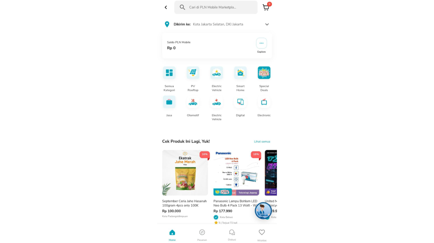 PLN Marketplace Mobile